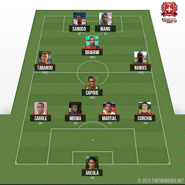 Equipe de perles francaise FM12