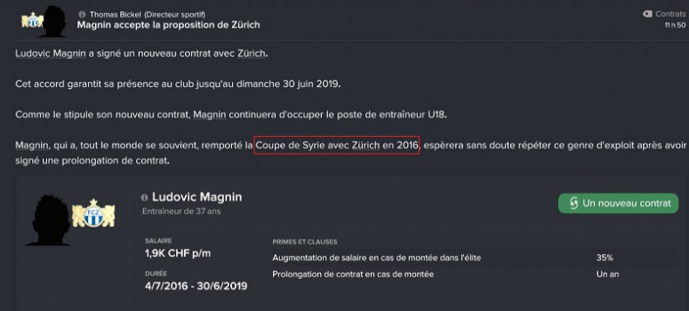 Zurich en Syrie