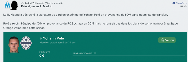 Pelé au Real !
