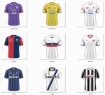 Maillots FC'12 Italie