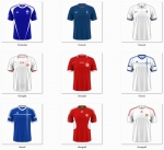 Maillots FC'12 Nations Europe