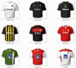Maillots Standards 12/13 Liga Sagres